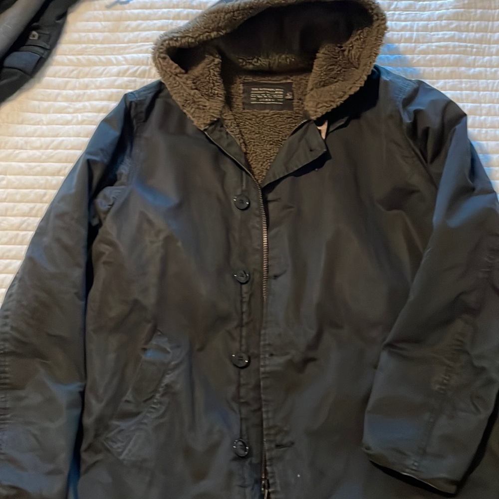 Amazing J Crew Heavy Outdoor Long Jacket. Like brand new. Super warm lining.